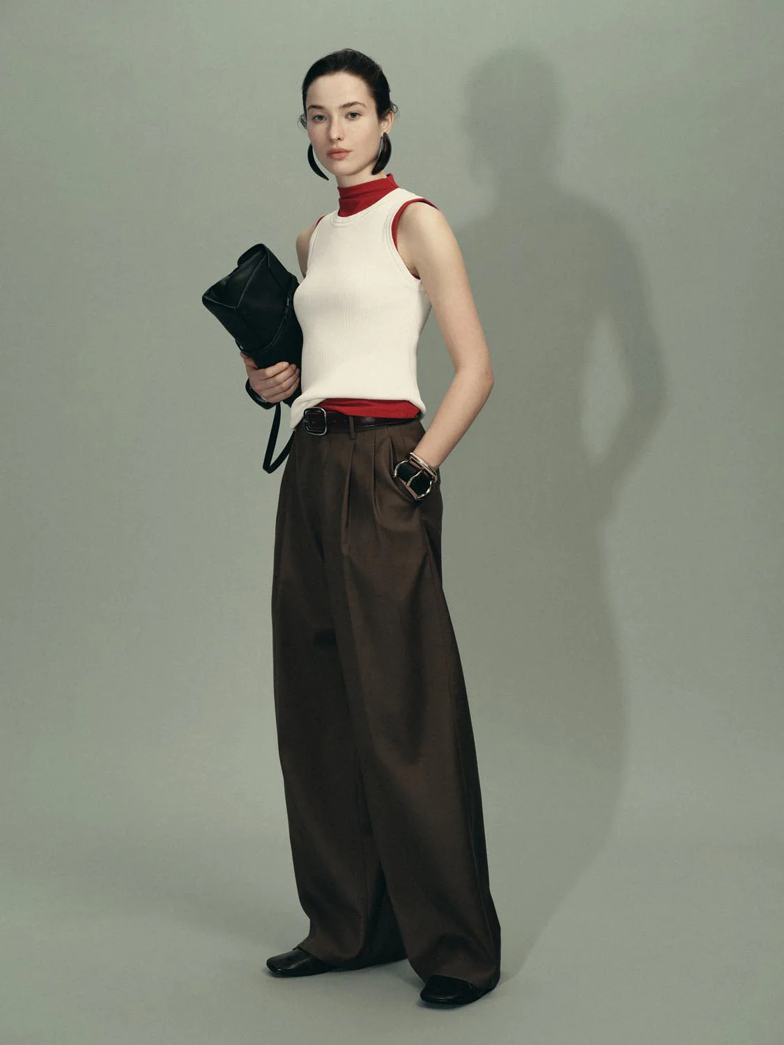 Sleeveless Skinny Fit Knitted T-Shirts - Image 5