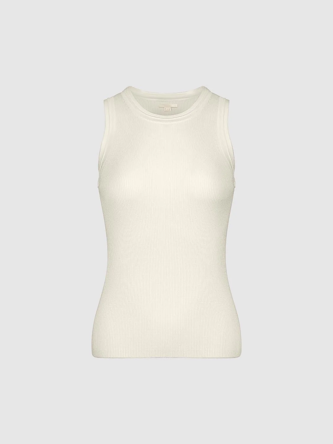 Sleeveless Skinny Fit Knitted T-Shirts - Image 7