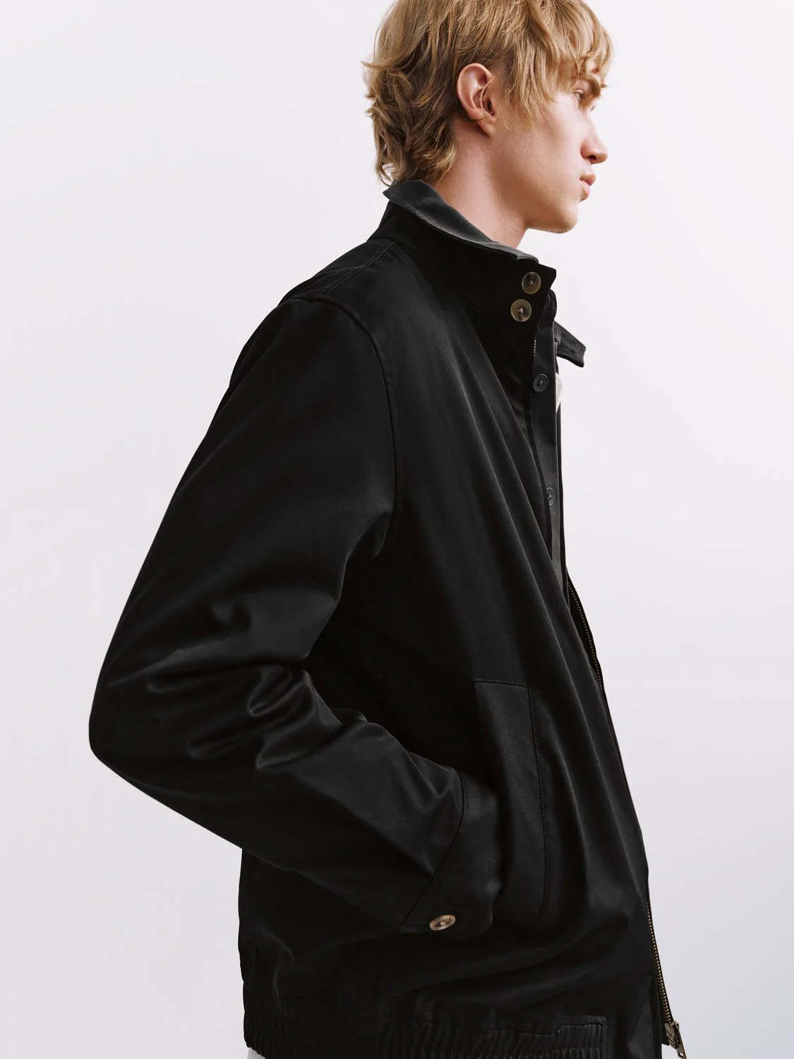 Stand Collar Full Zip Jackets - Image 10