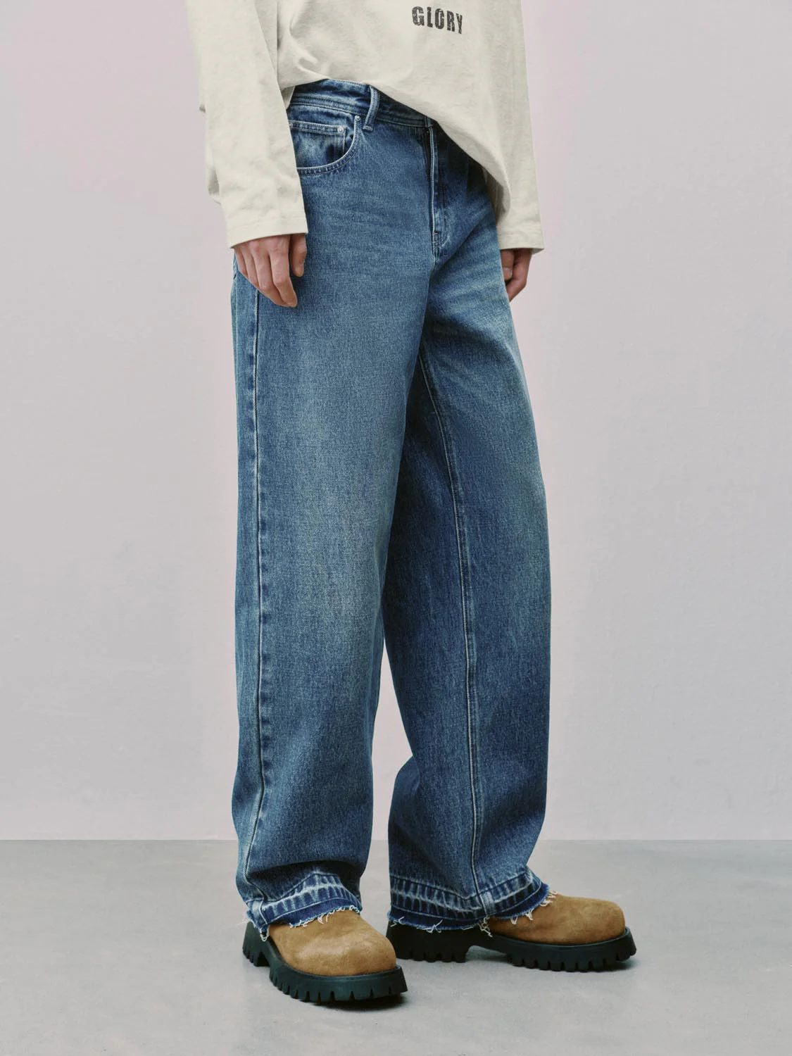Straight Leg Jeans - Image 3