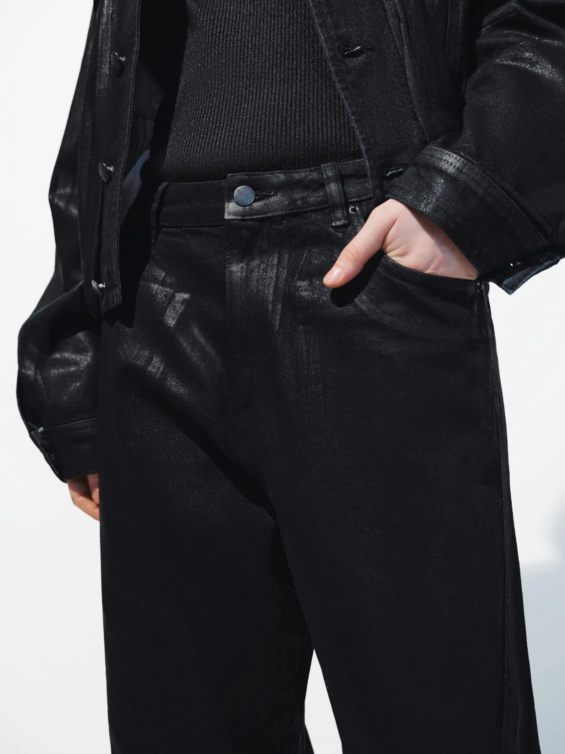 Straight Leg Jeans - Image 4
