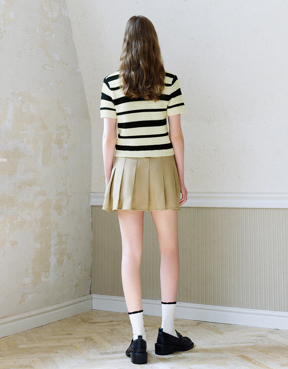 Striped Knitted T-Shirt - Image 6
