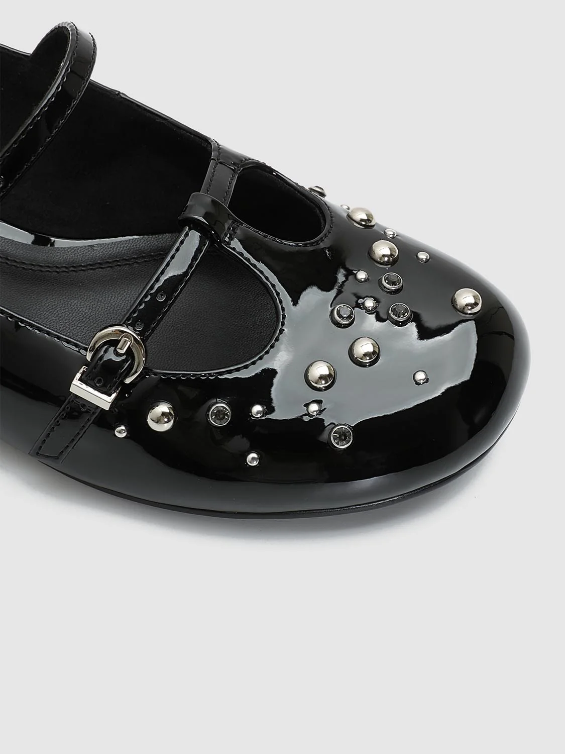 Studded Strap Detail Slingbacks - Image 6