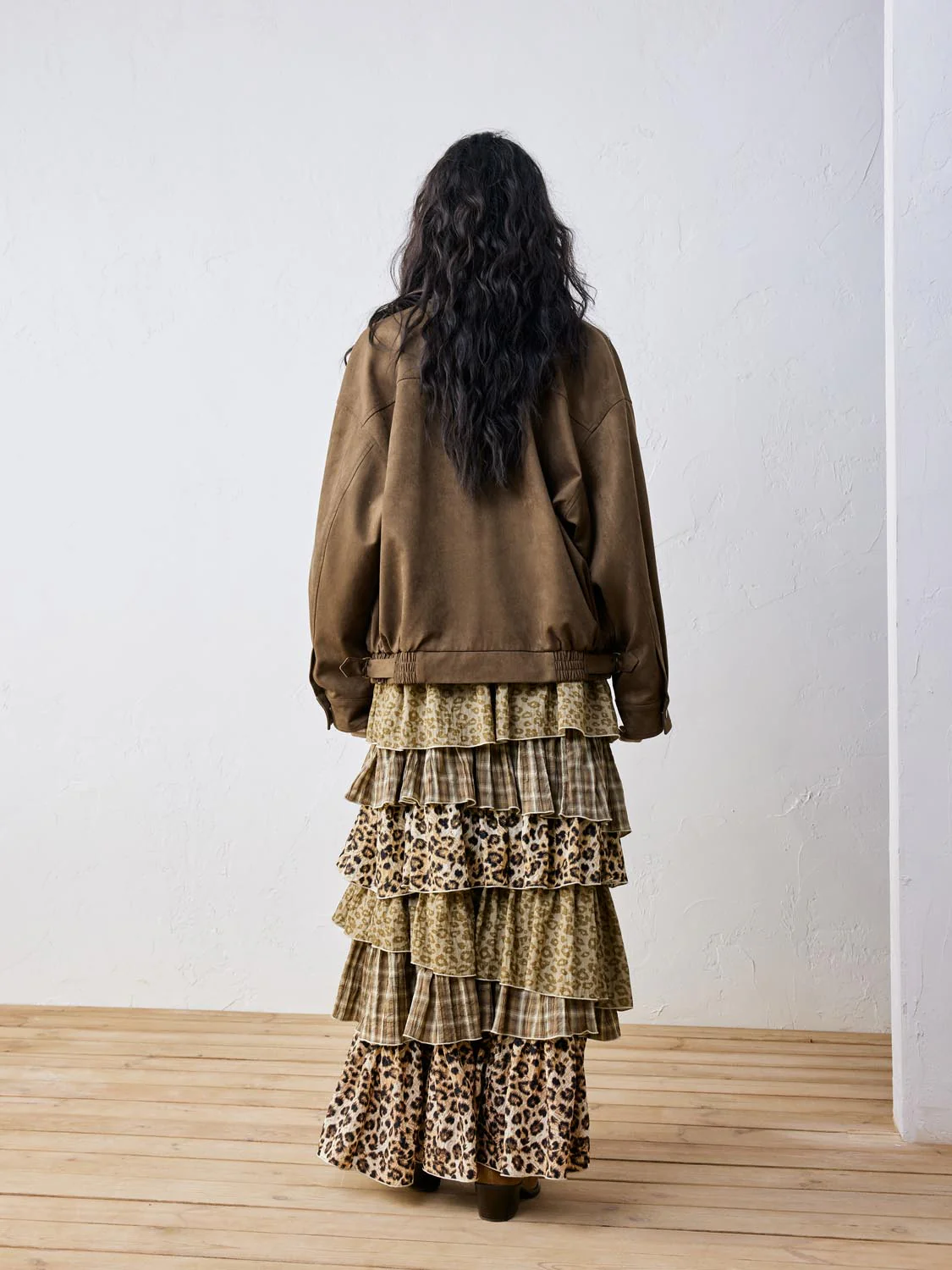 Suede Embroidered Jacket - Image 6