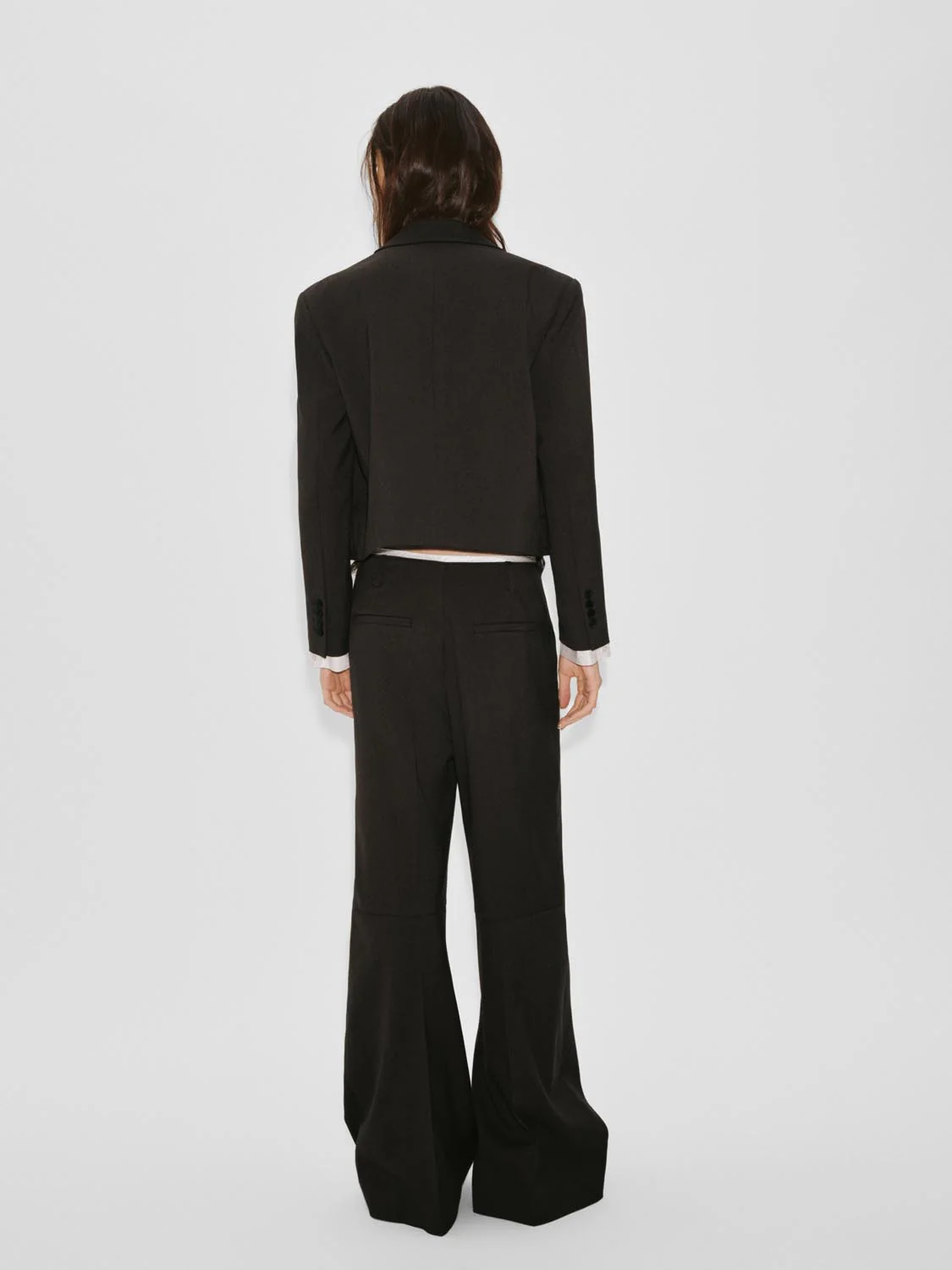 Tailored Wide Leg Pants - Image 4