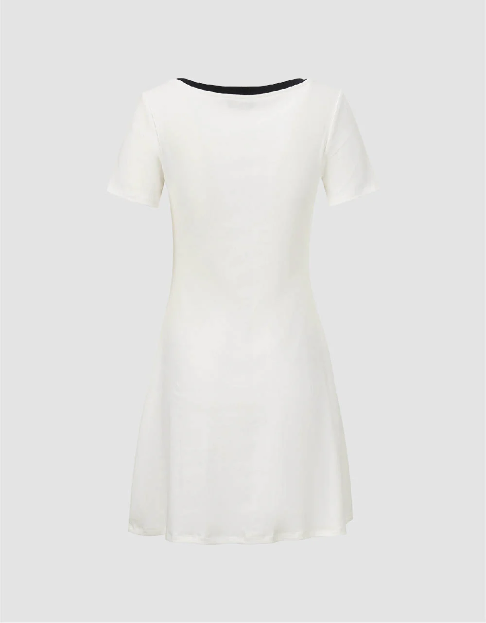 U Neck Straight Dress - Image 5