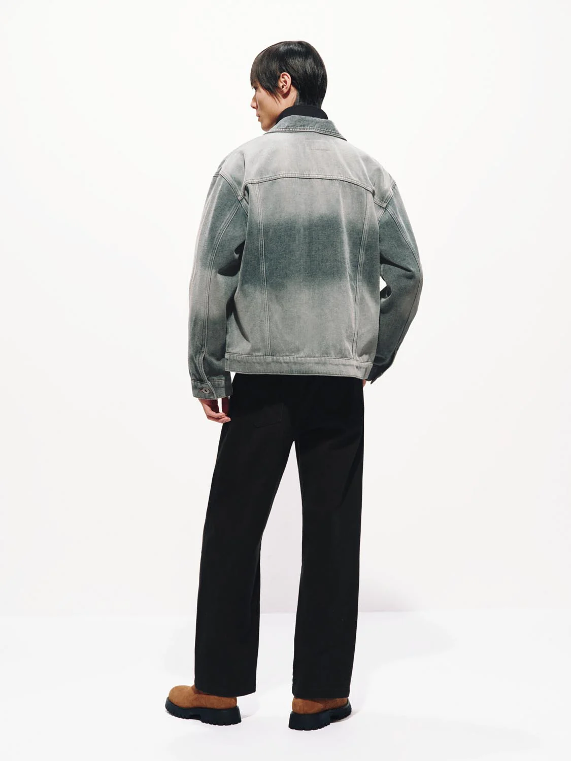 Washed Denim Truck Jackets - Image 6