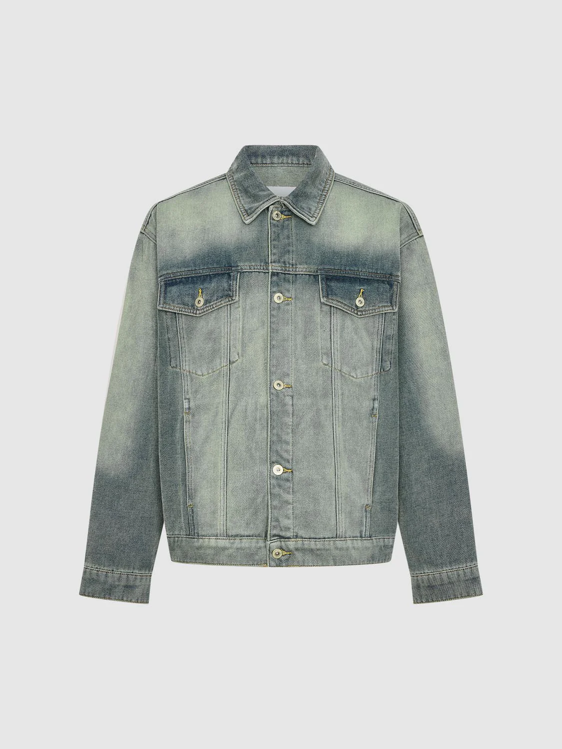 Washed Denim Truck Jackets - Image 7