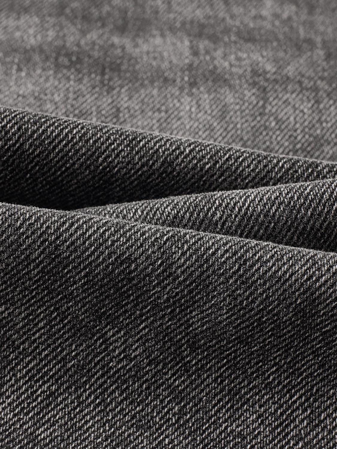 Washed Seamed Wide Leg Jeans - Image 8