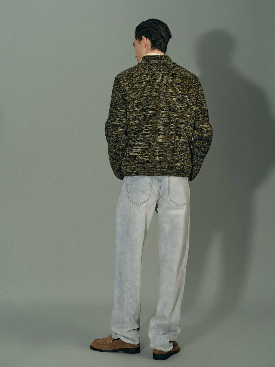 Washed Straight Leg Jeans - Image 6